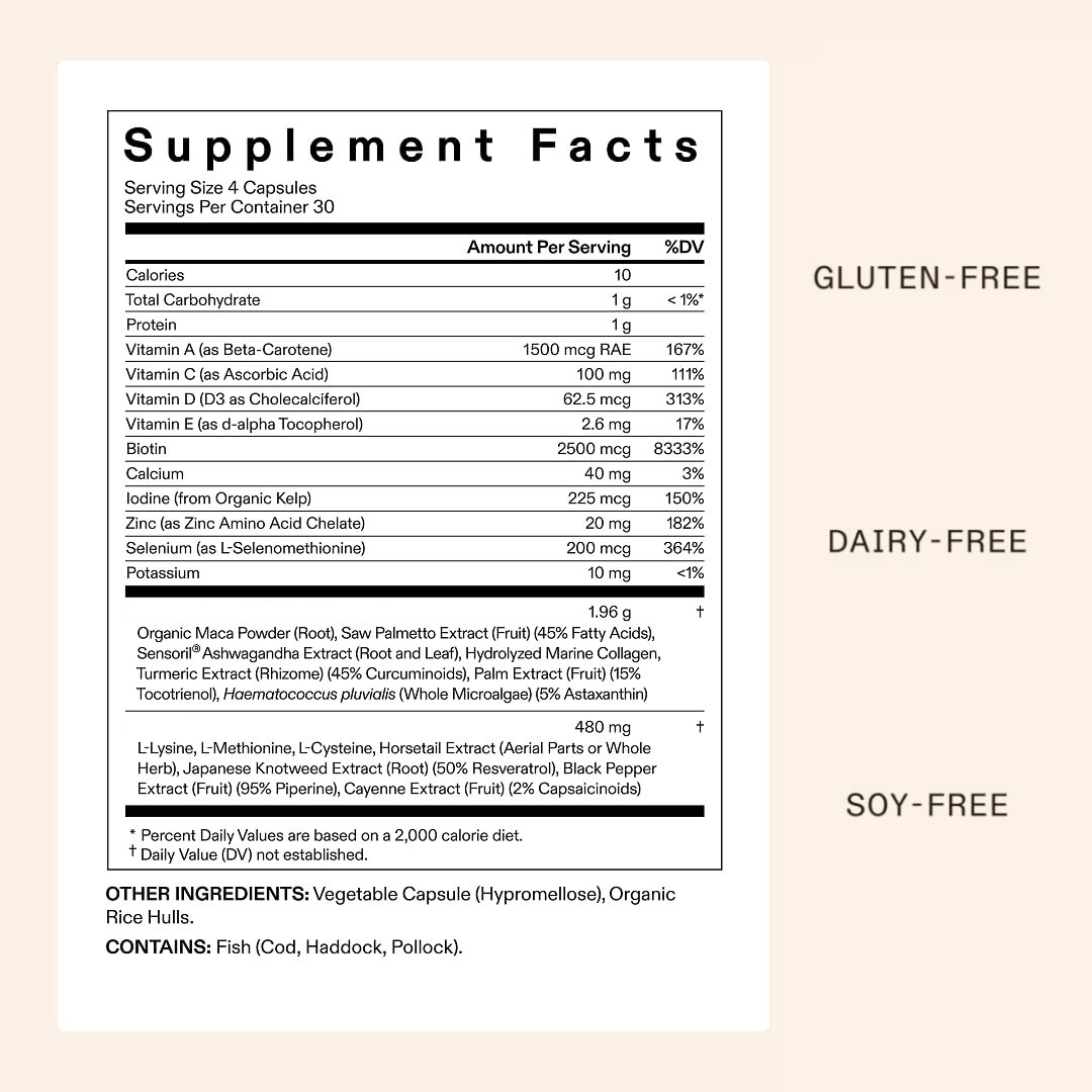 Hair Rescue | Hair Growth Nutraceutical